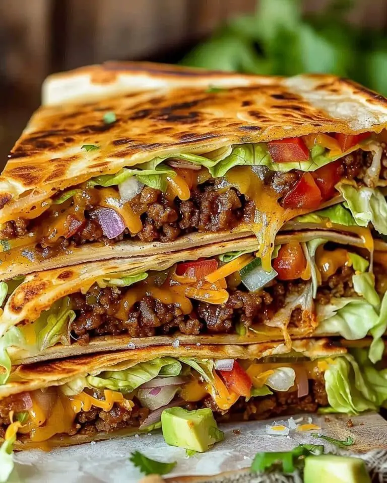 Homemade Crunchwrap Supremes
