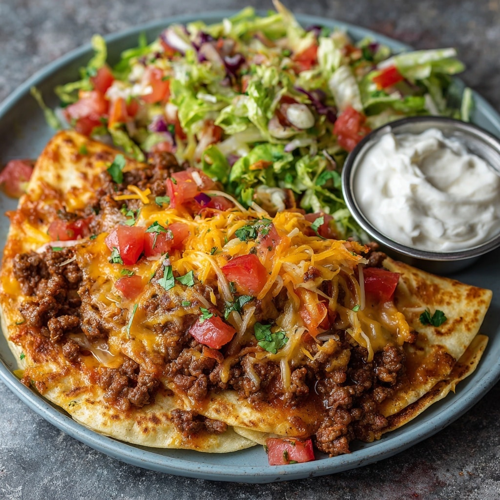 Homemade Crunchwrap Supremes