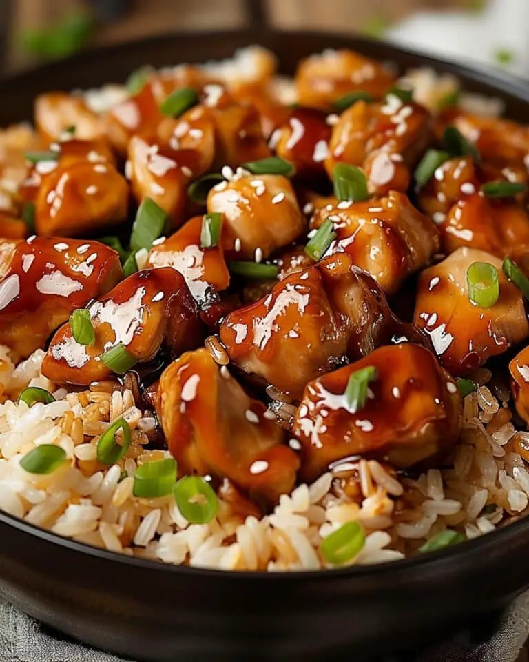 Honey BBQ Chicken Rice