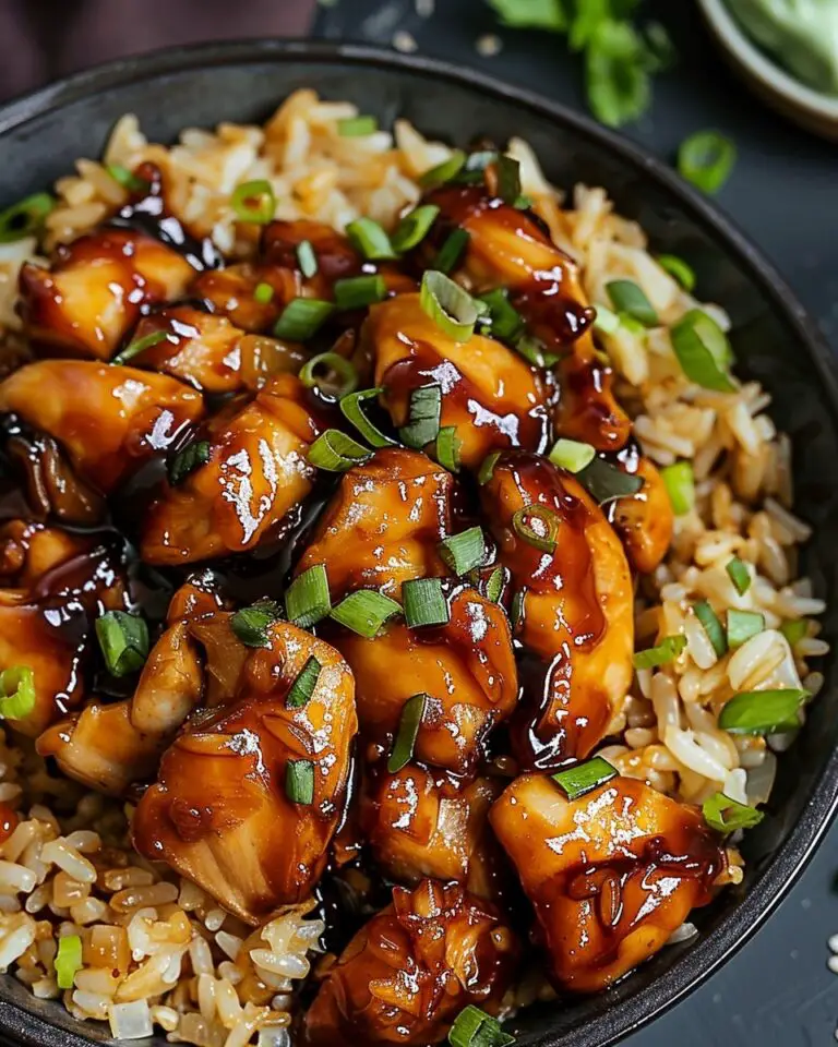 Honey BBQ Chicken Rice