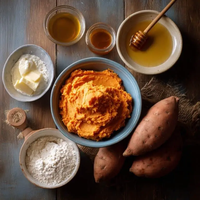 Honey Butter Sweet Potato Cornbread