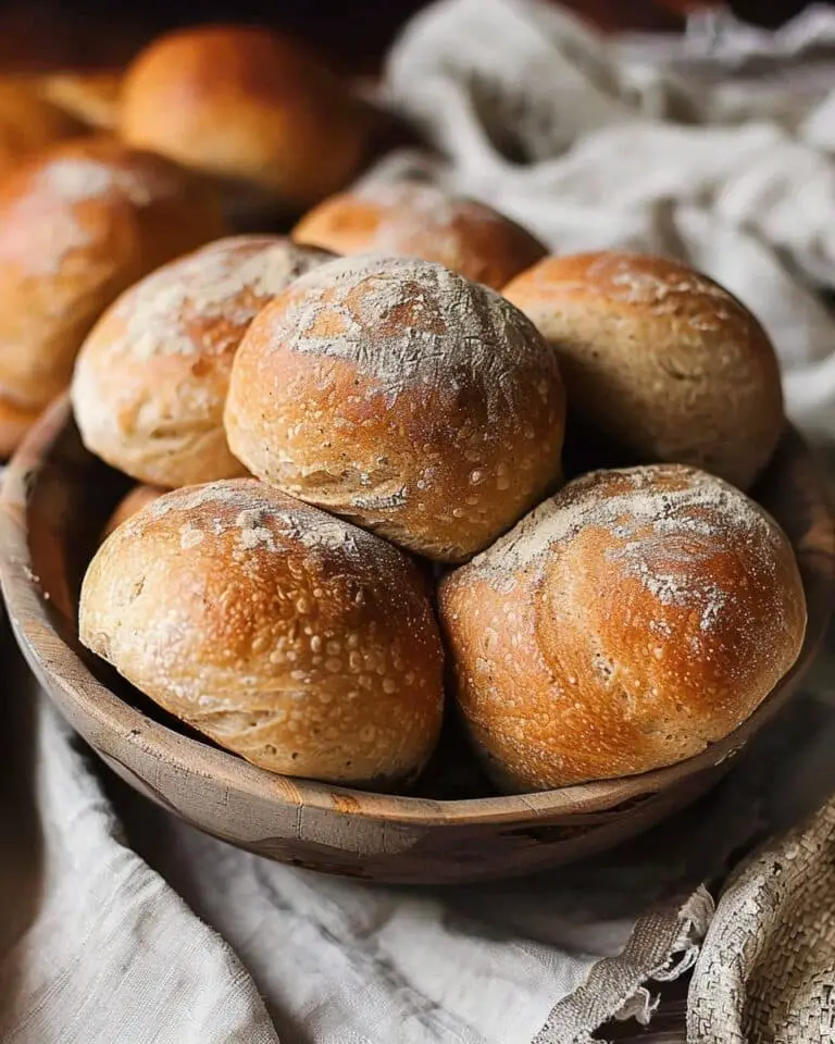 Honey Wheat Sourdough Discard Rolls