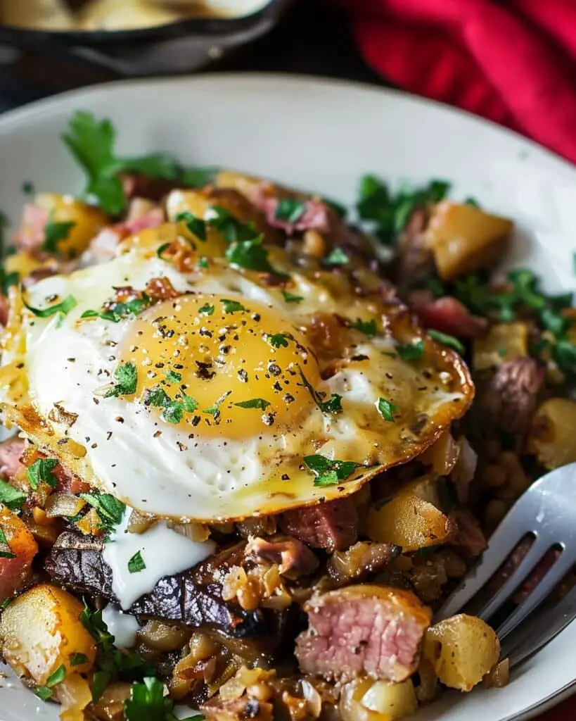 Leftover Prime Rib Beef Stroganoff