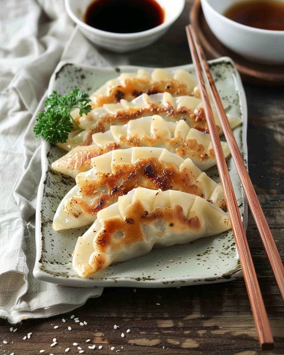 Japanese Gyoza (Dumplings)