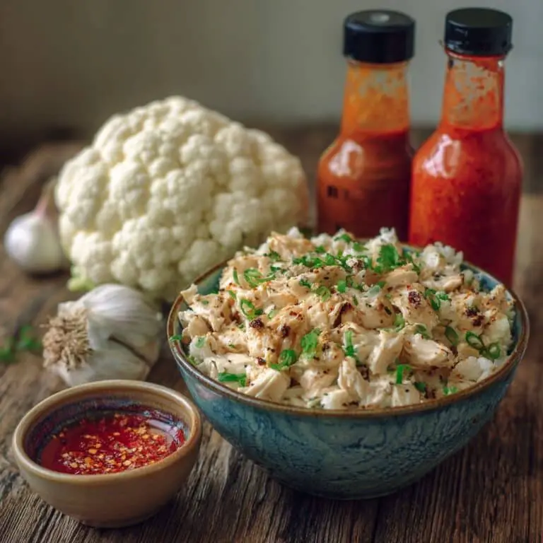 Keto Buffalo Chicken Casserole