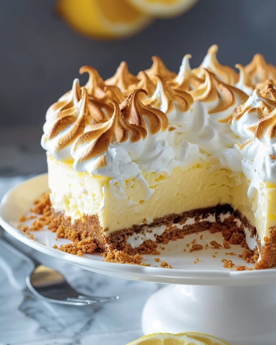 Lemon Meringue Cheesecake