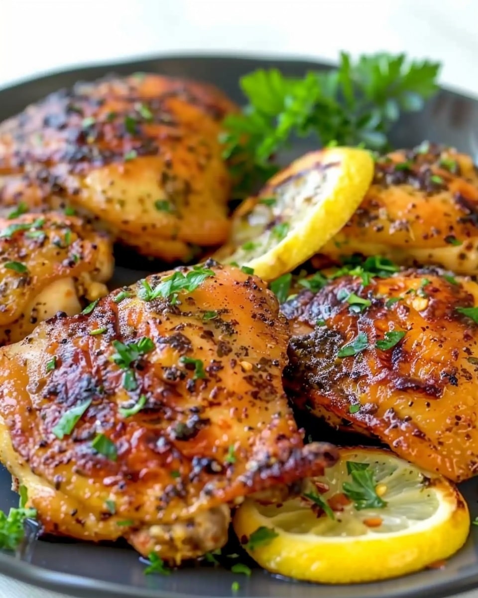 Lemon Pepper Chicken Thighs