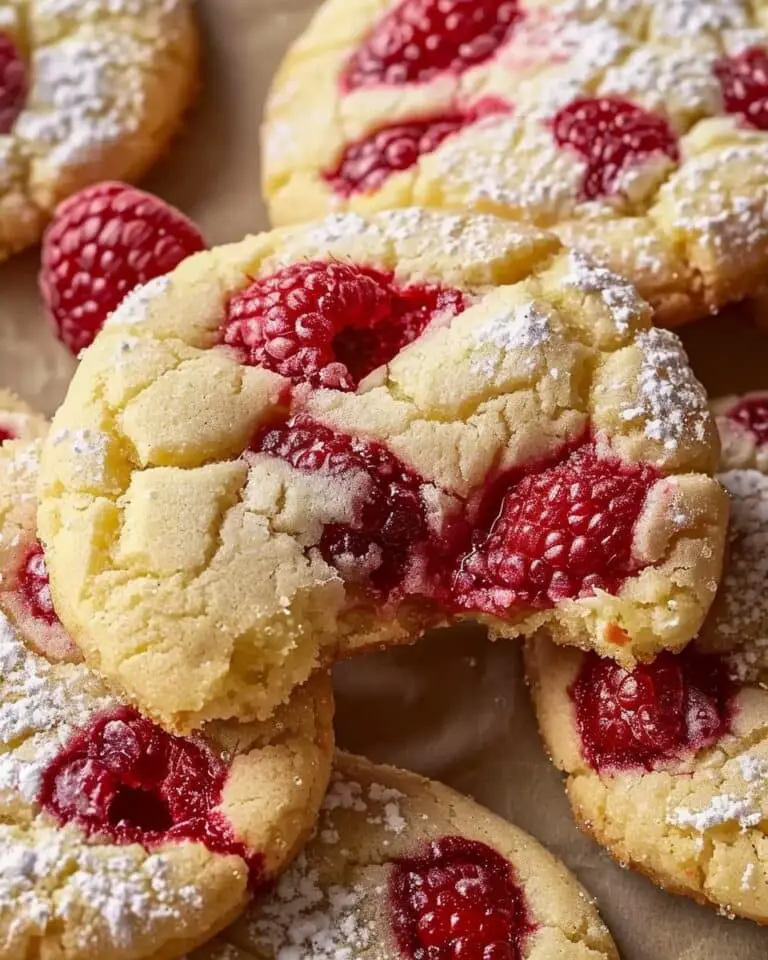 Lemon Raspberry Cookies