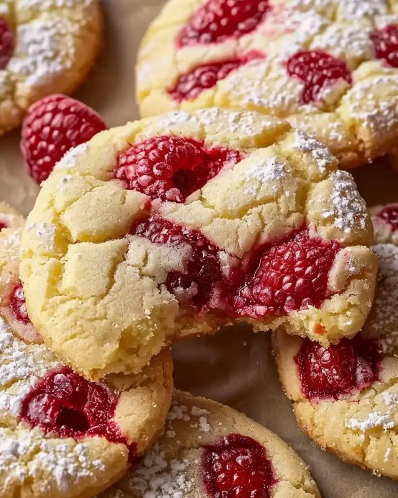 Lemon Raspberry Cookies
