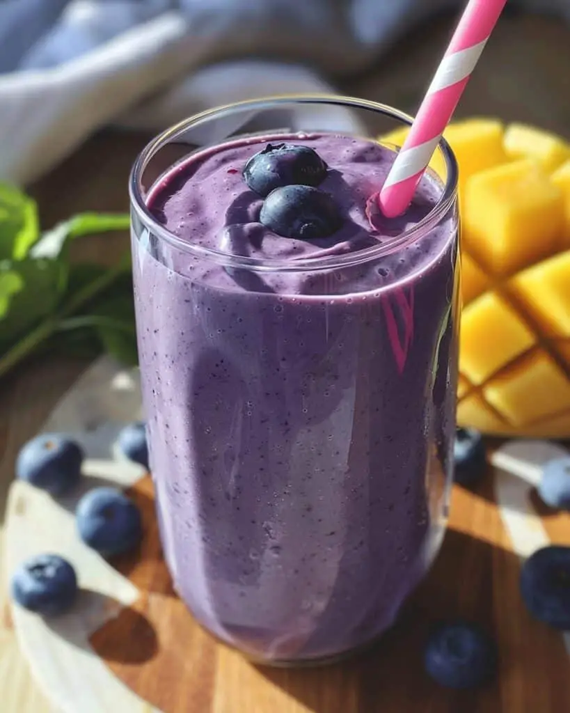 Mango Blueberry Smoothie