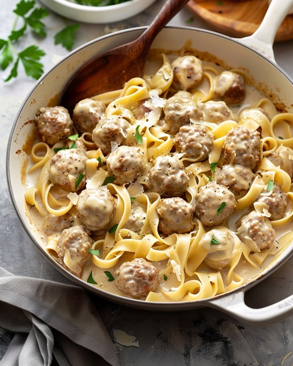 Meatball Stroganoff