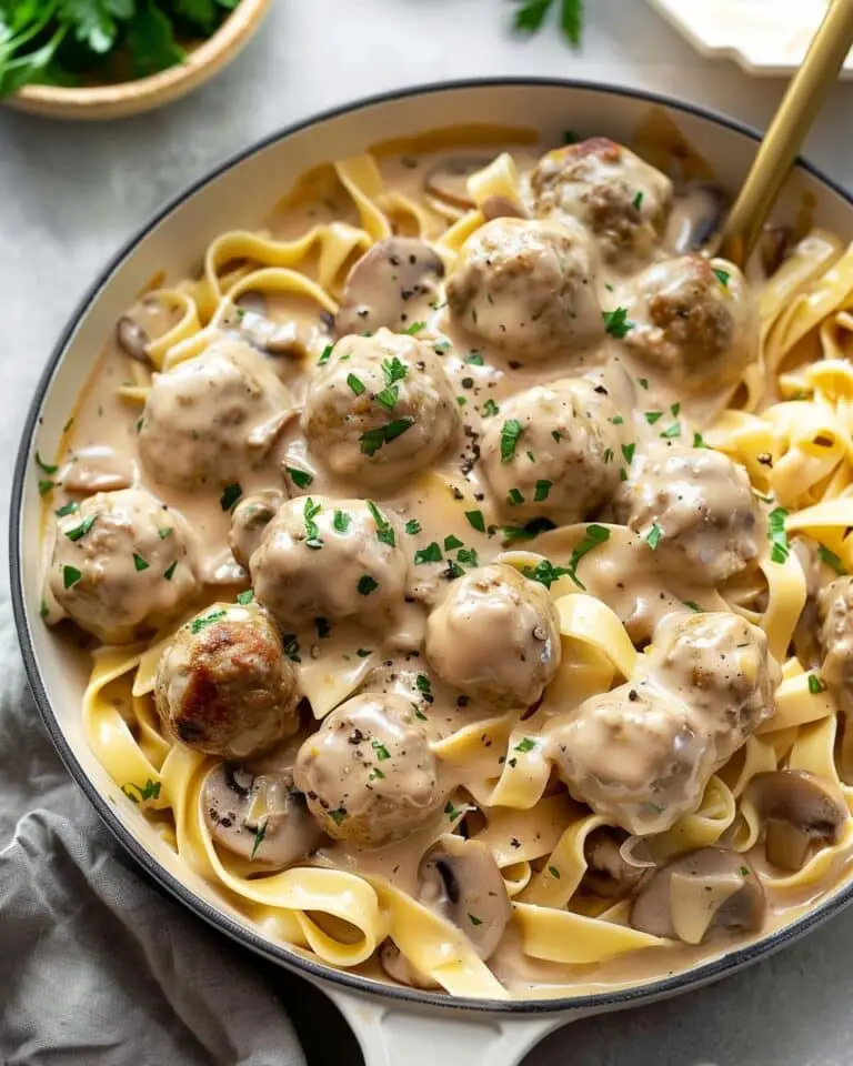 Meatball Stroganoff