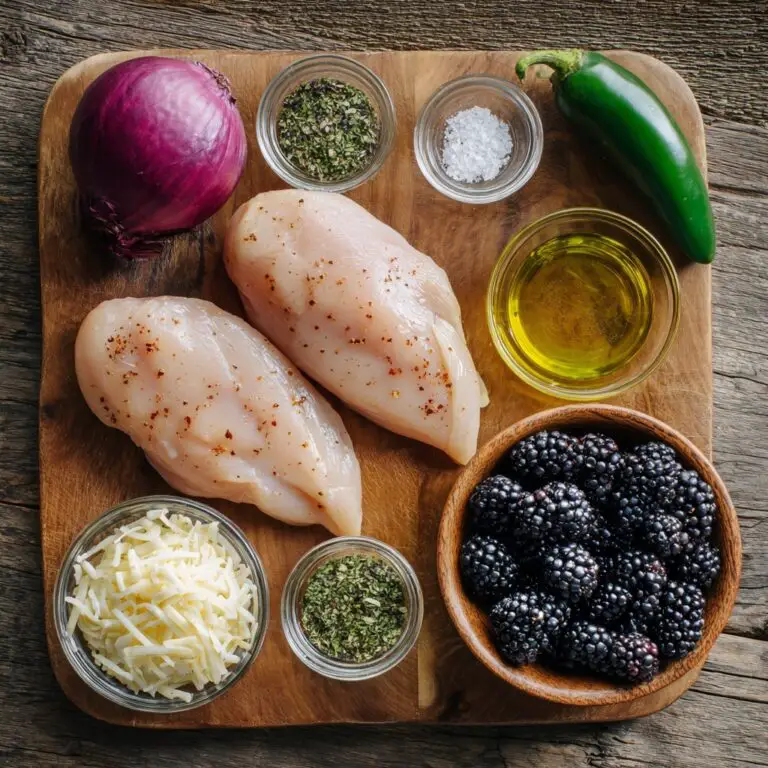 Melty Blackberry Jalapeño Chicken