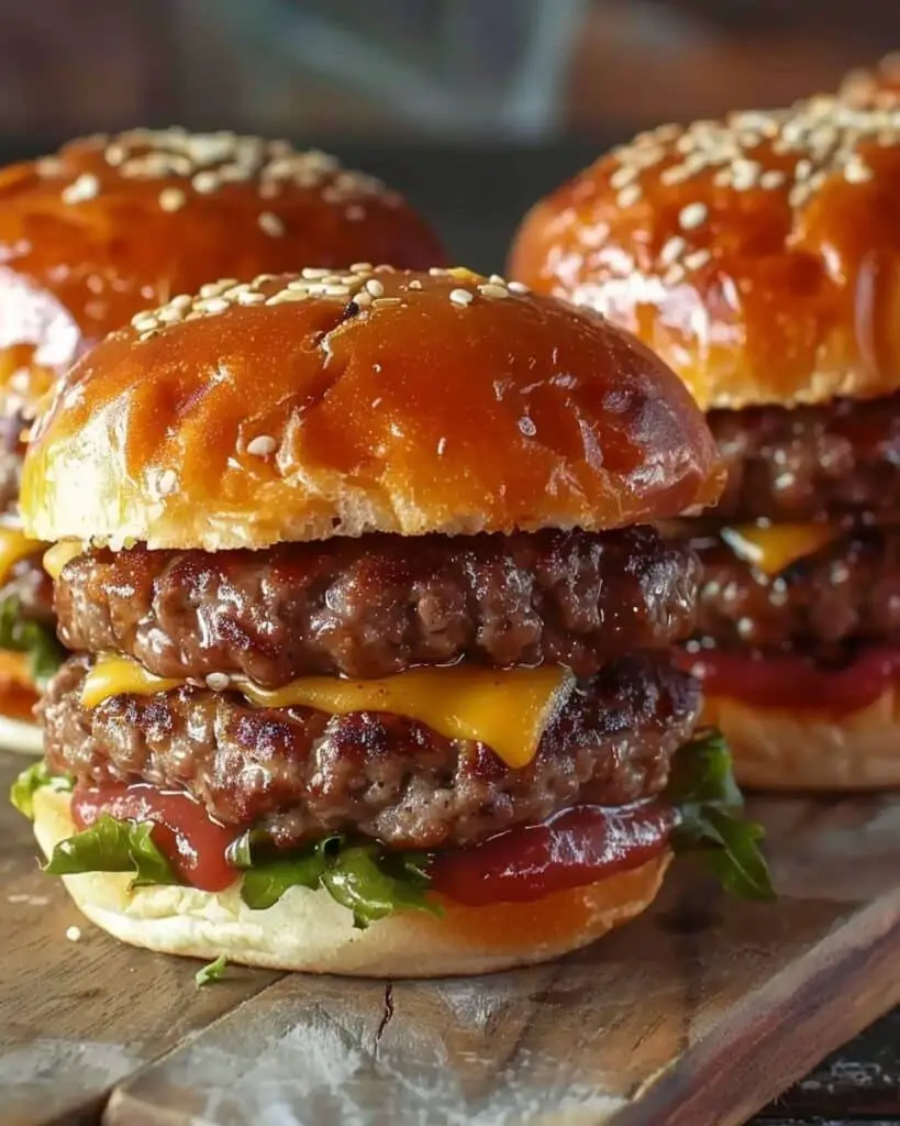 Mini Beef Cheeseburgers