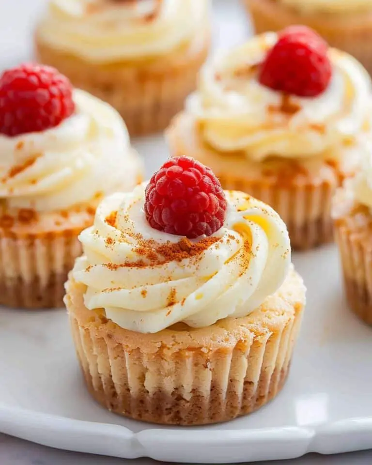 Mini Cheesecakes With Vanilla Wafers