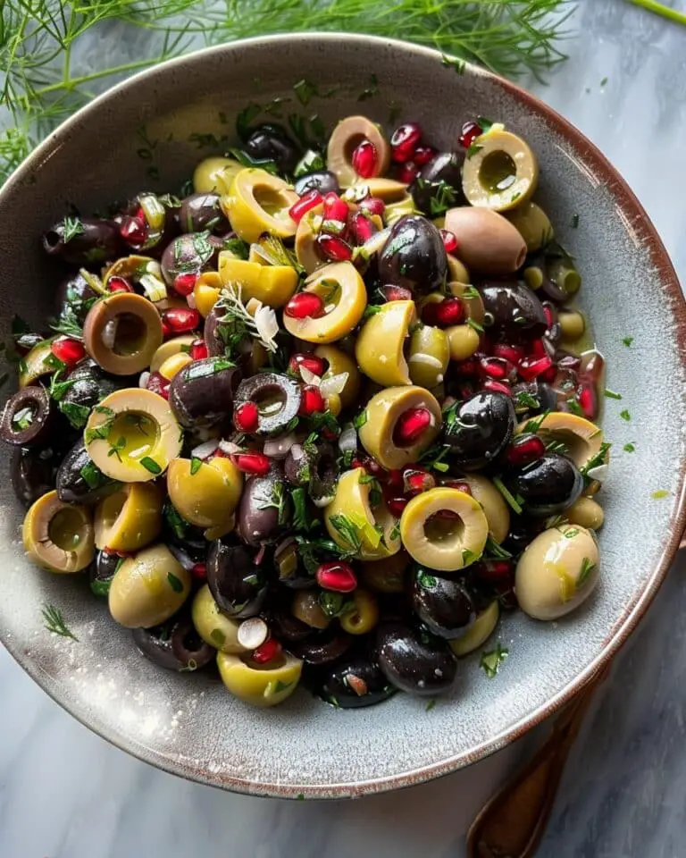 Olive Salad With Black-Eyed Peas