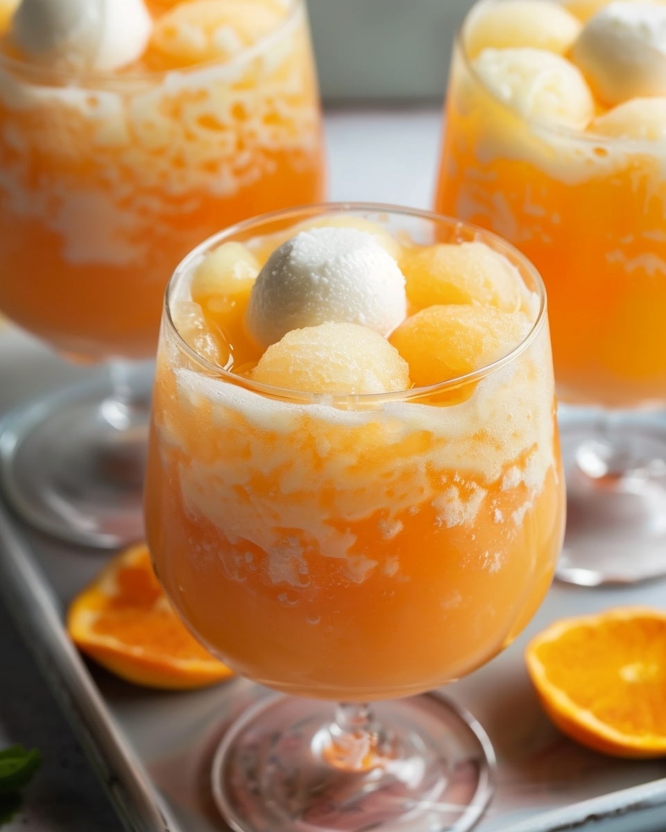 Orange Sherbet Punch