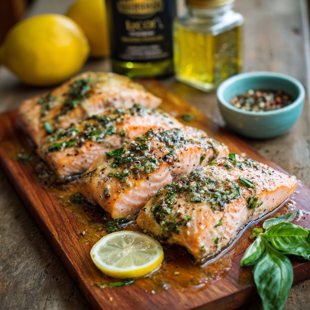 Parmesan-Basil Air Fryer Salmon