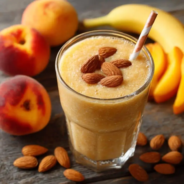 Peach Cobbler Smoothie