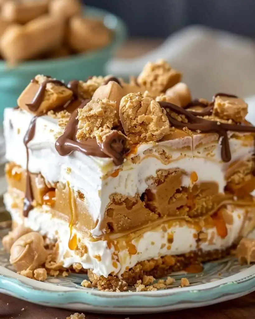 Peanut Butter Cookie Lasagna
