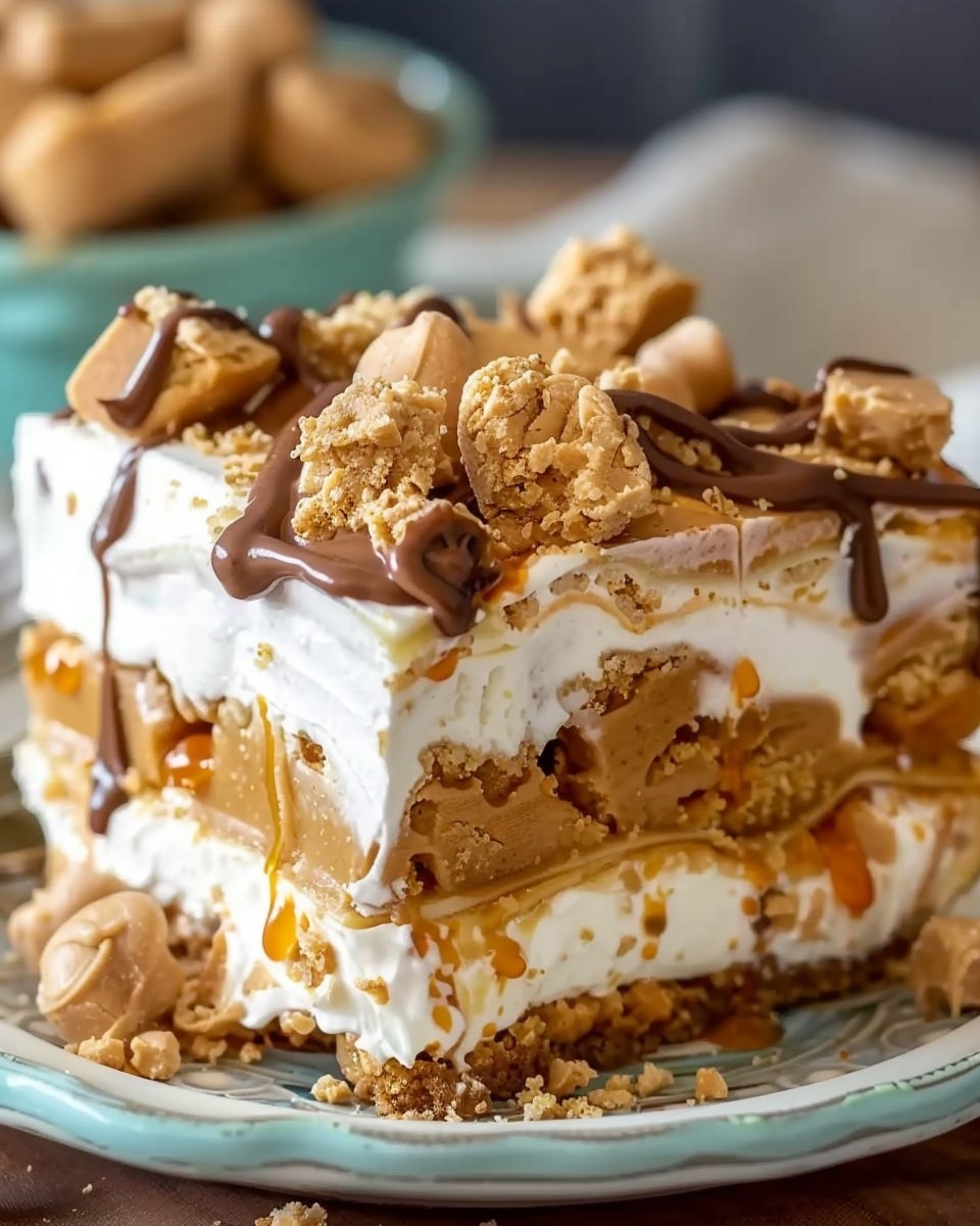 Peanut Butter Cookie Lasagna