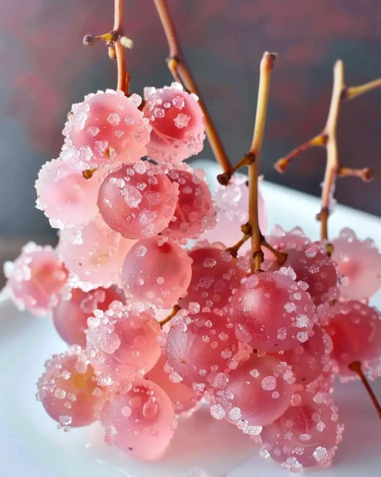 Pink Cotton Candied Grapes Recipe