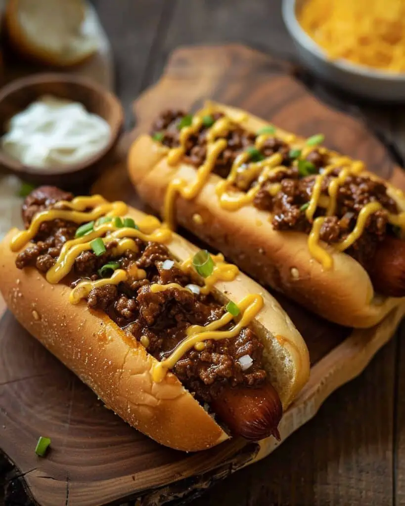 Sloppy Joe Corn Dogs