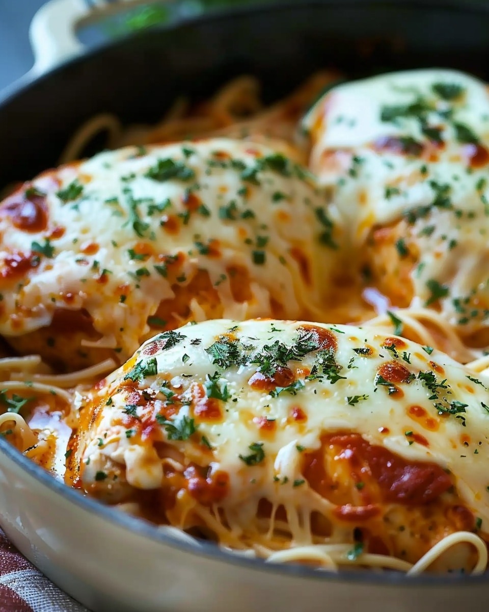 Slow Cooker Cheesy Mozzarella Chicken