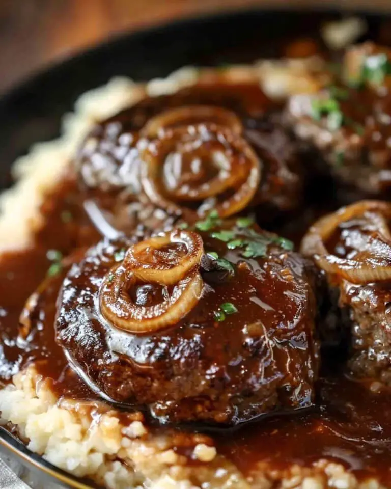 How to make Slow Cooker Salisbury Steak
