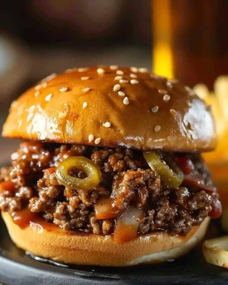 Steakhouse Burger Sloppy Joes
