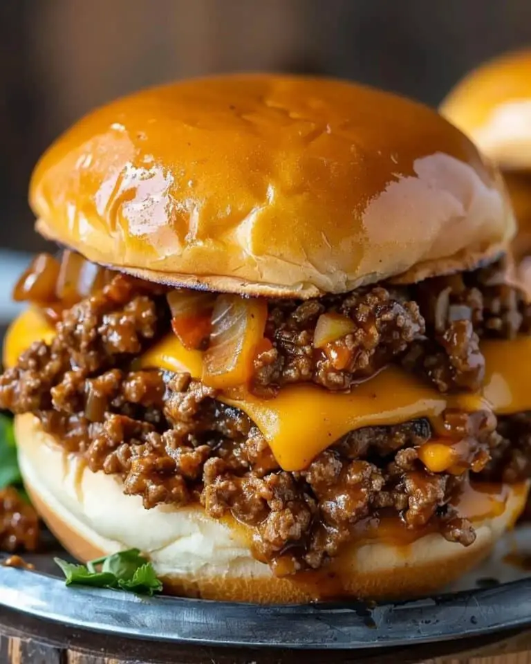 Steakhouse Burger Sloppy Joes