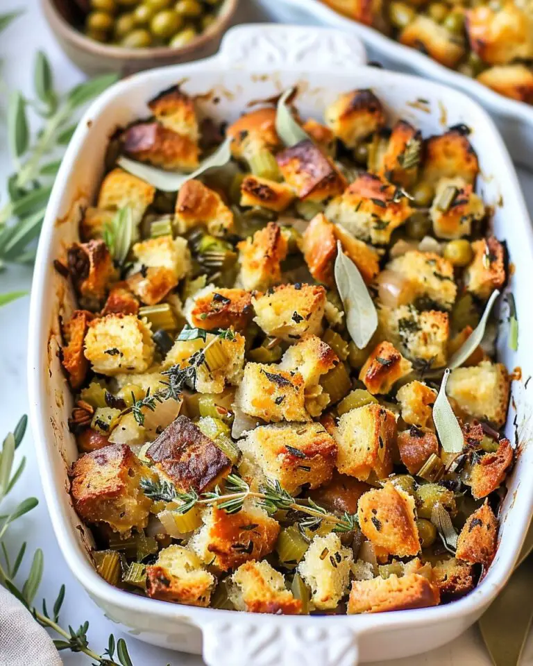 The Best Stuffing Recipe (Classic Thanksgiving Dish)