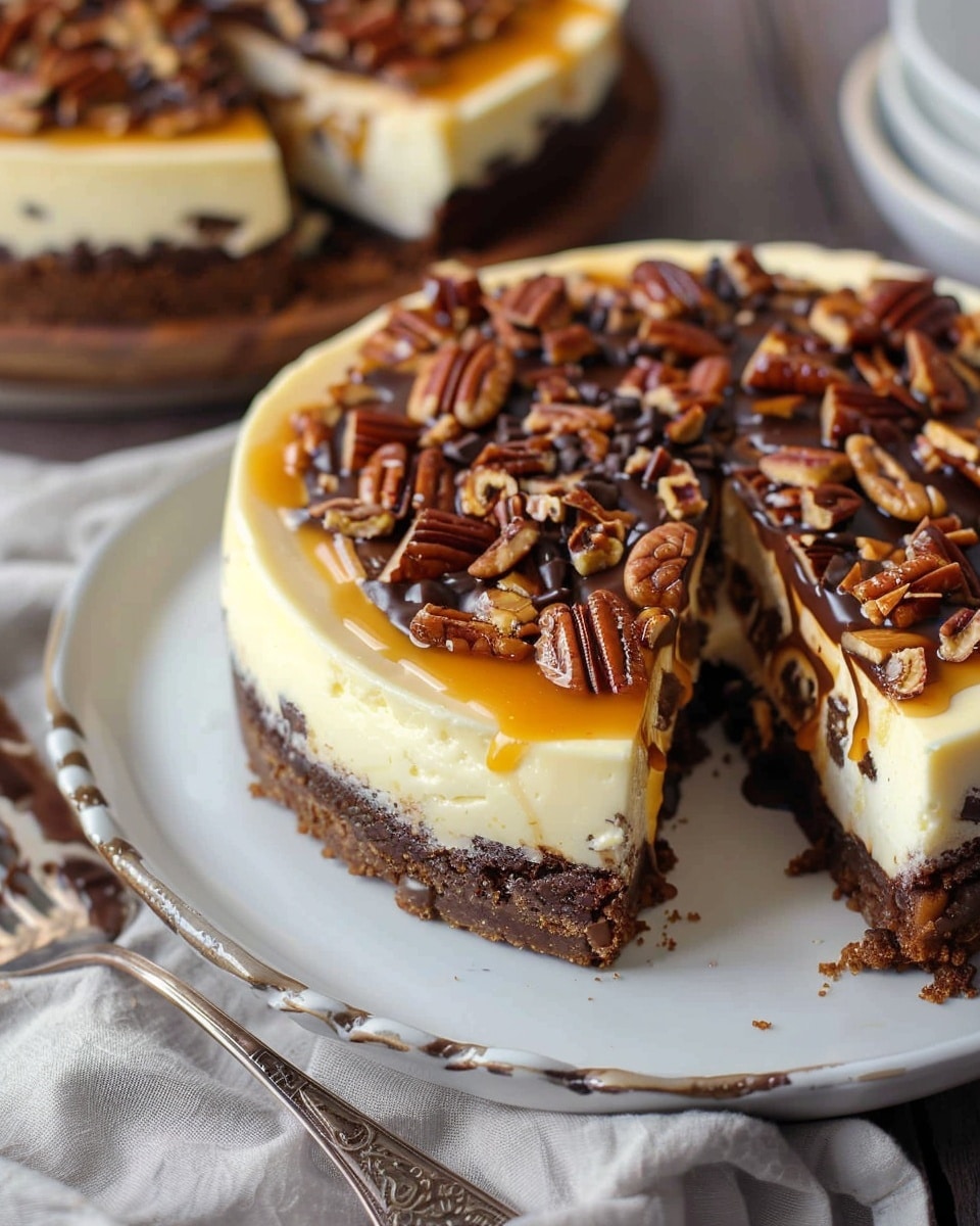 Turtle Cheesecake