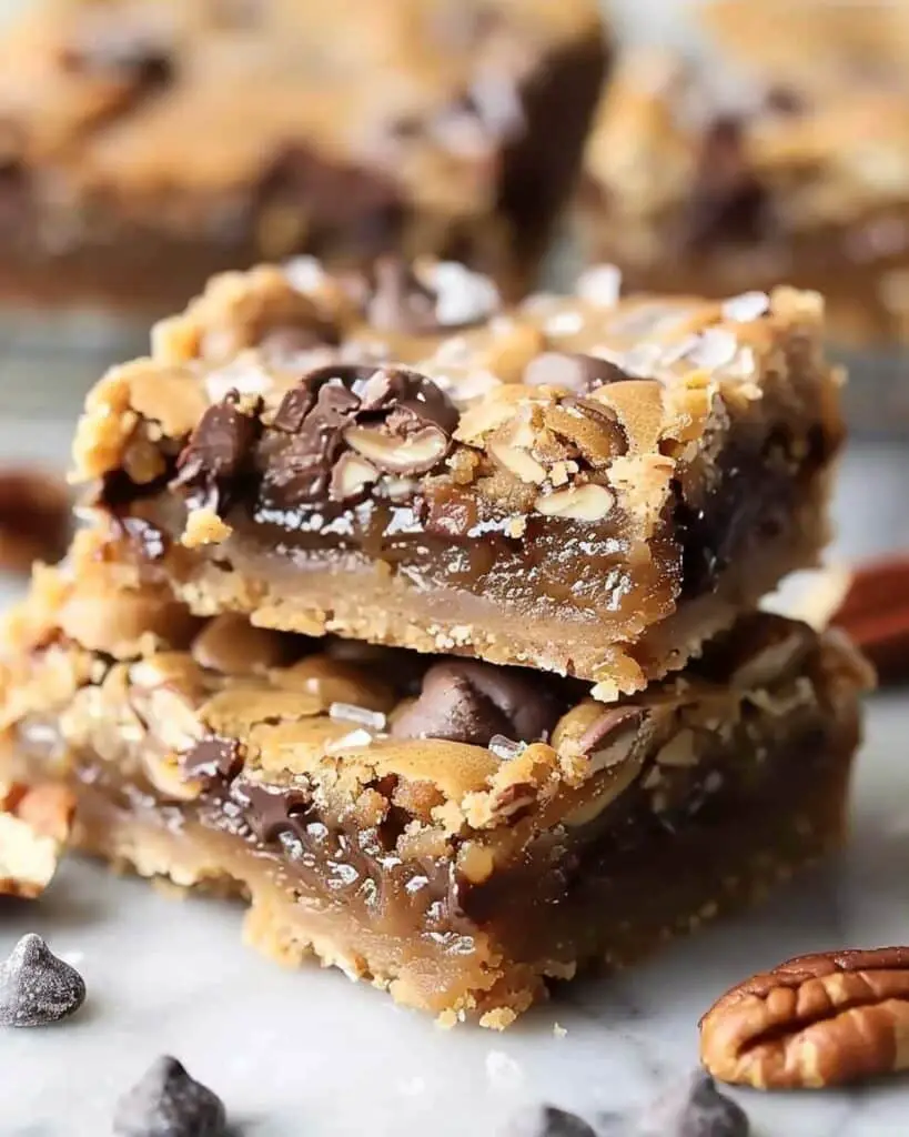 Turtle Cookie Bars