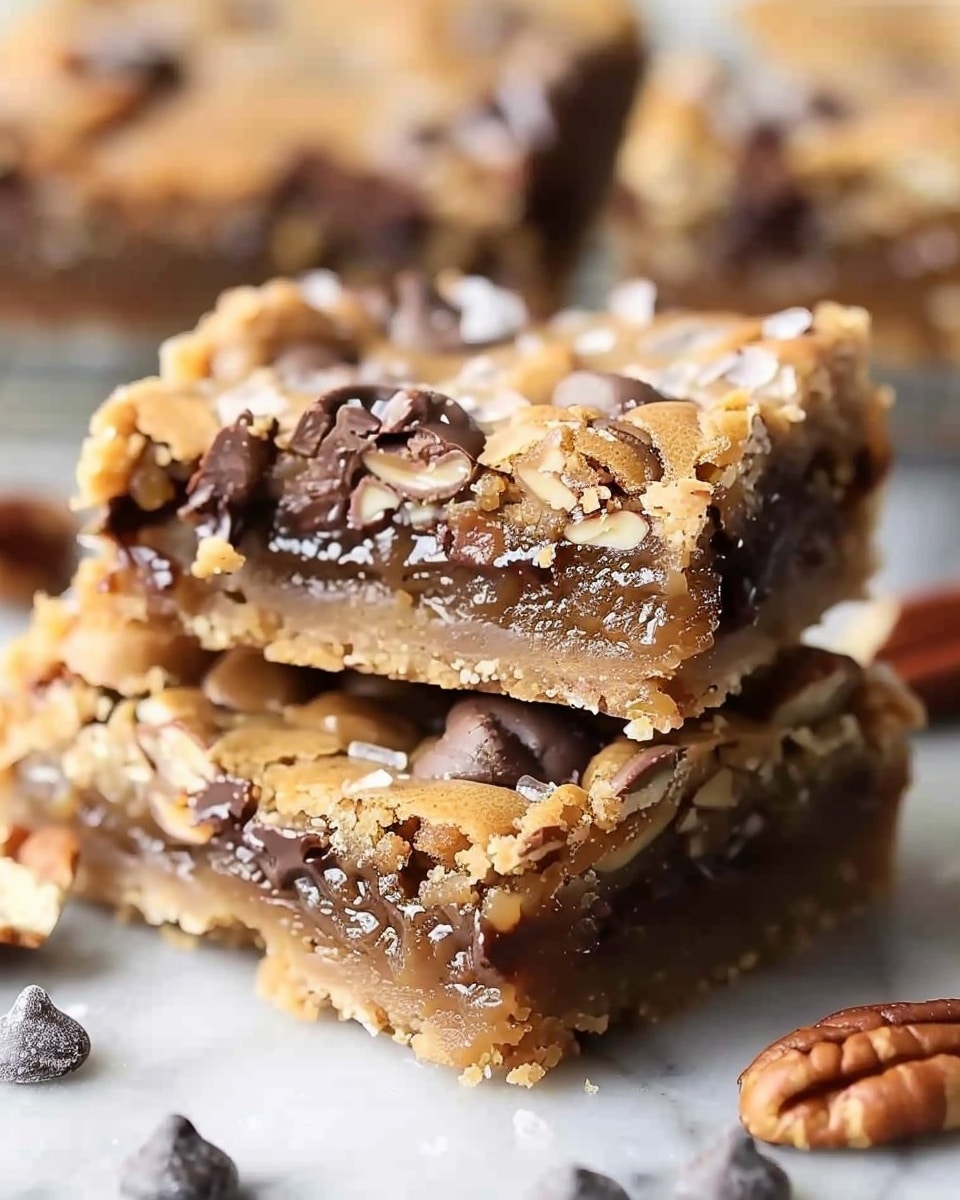 Turtle Cookie Bars