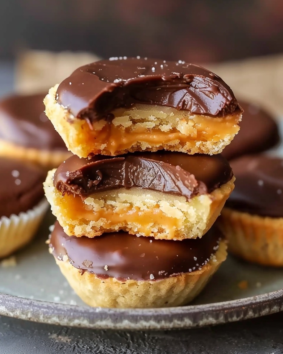 Twix Cookie Cups