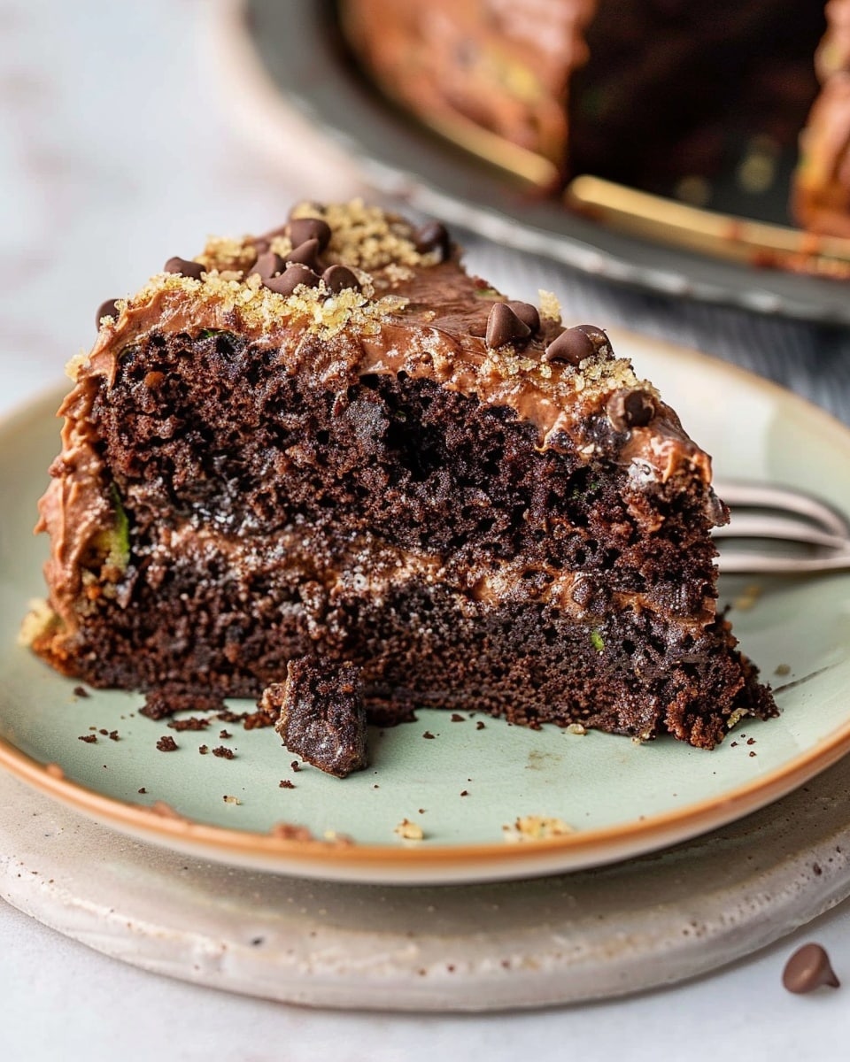 Zucchini Chocolate Chip Cake