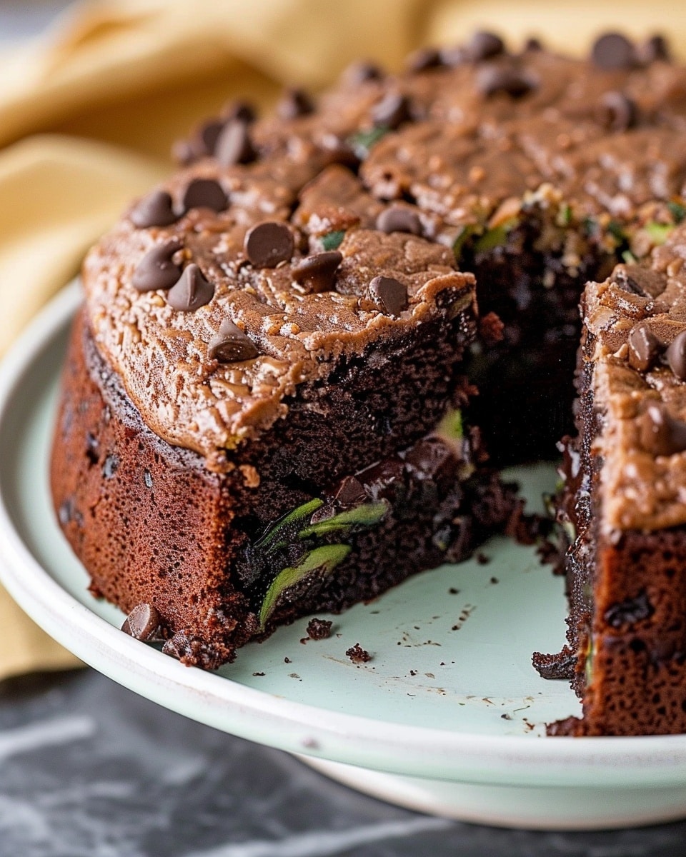 Zucchini Chocolate Chip Cake