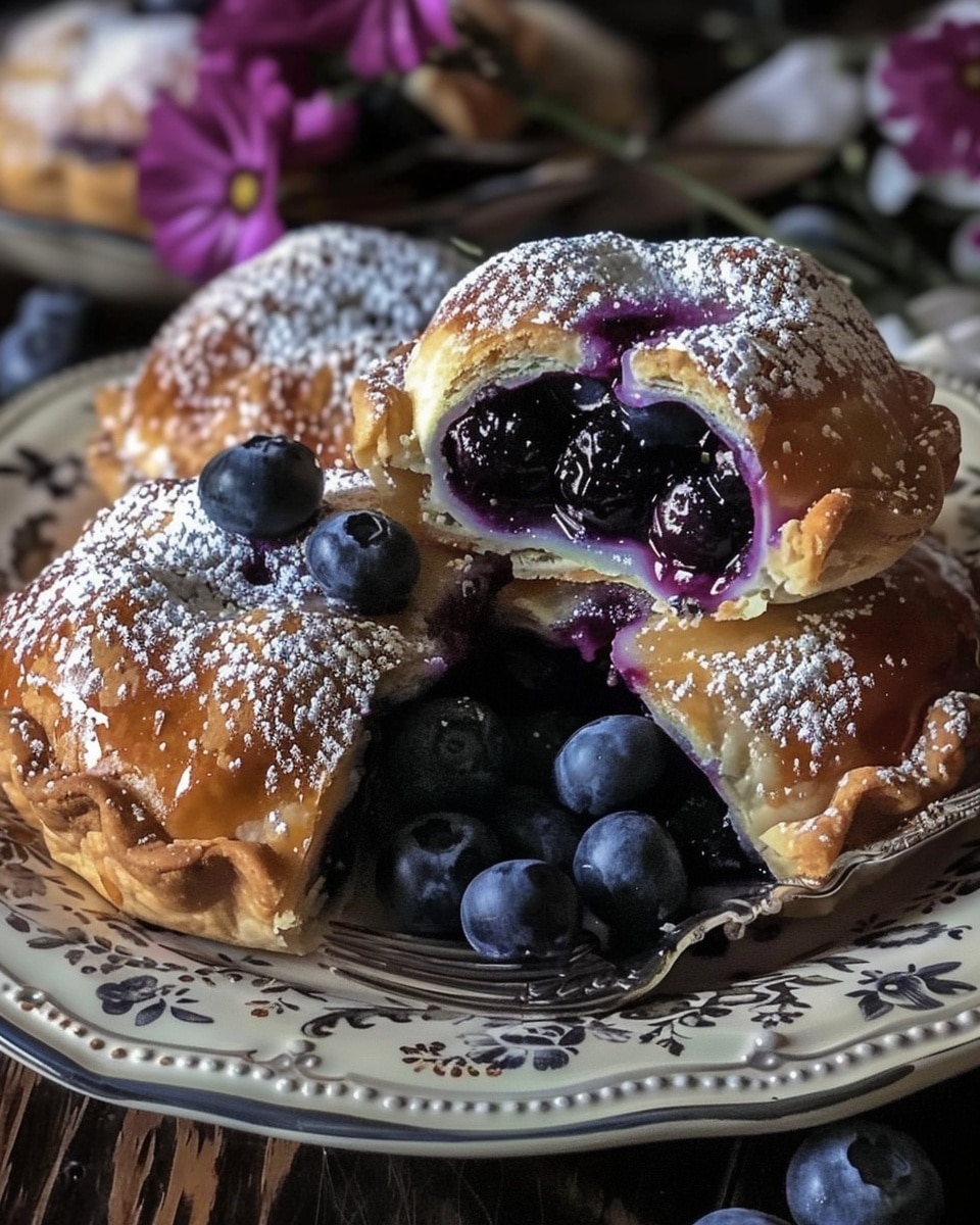 Ho to make Blueberry Pie Bombs