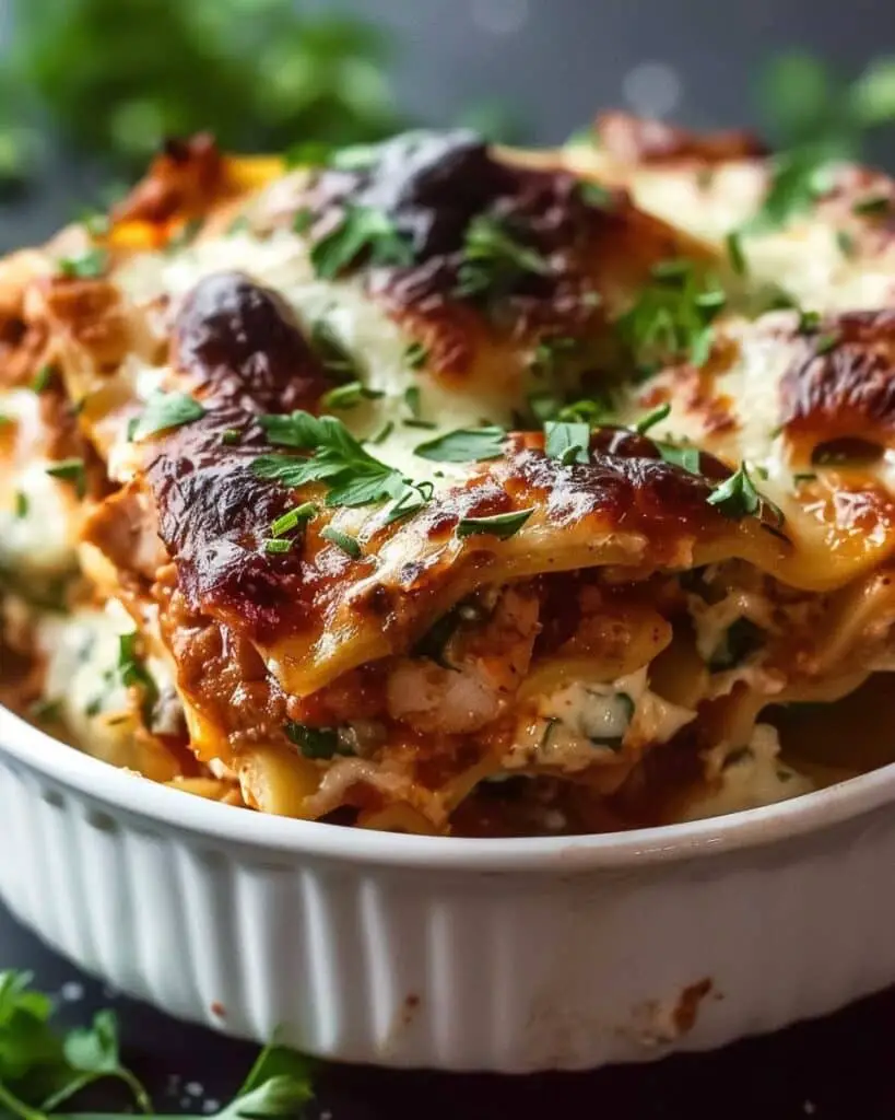 Crack Chicken Lasagna