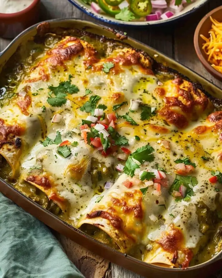 Chile Relleno Enchiladas