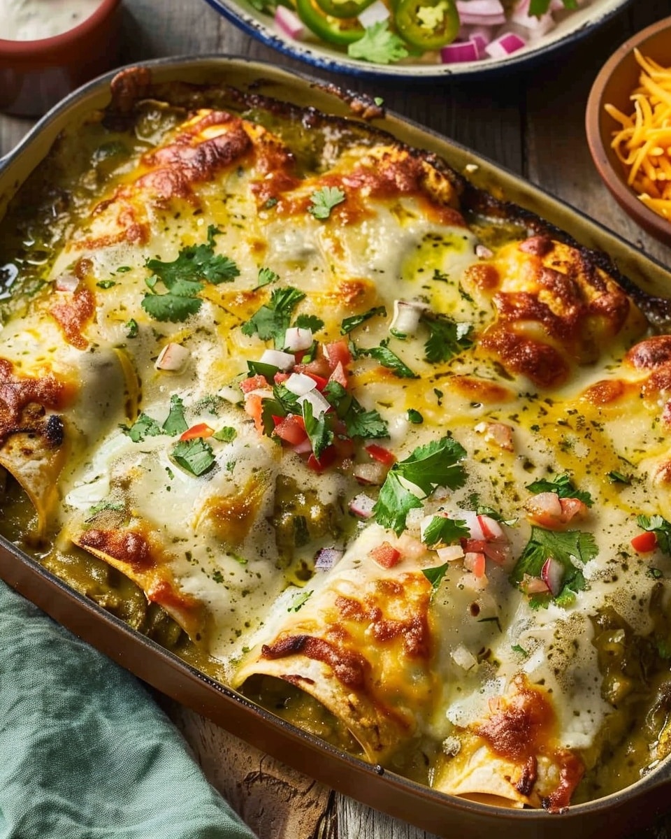 Chile Relleno Enchiladas