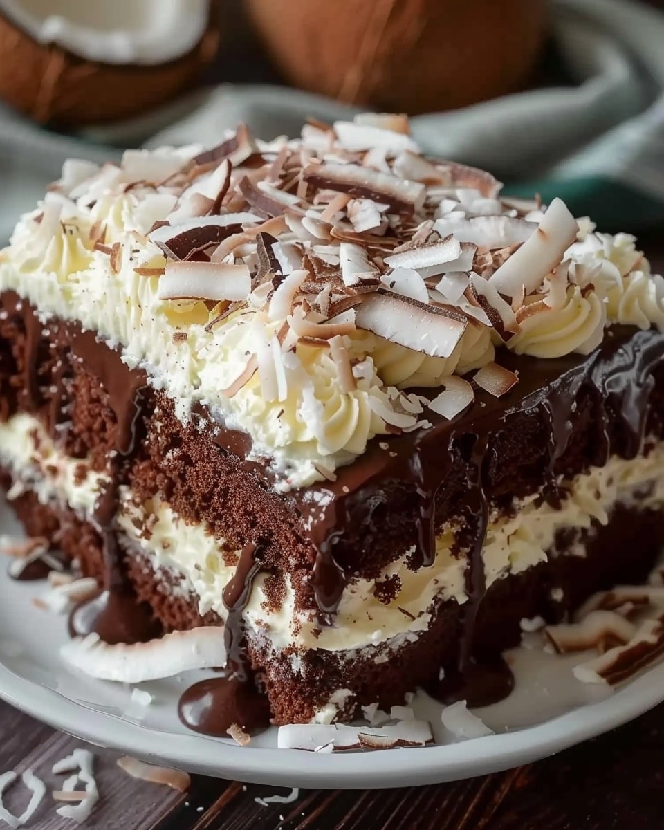 Choco Coconut Dream Cake