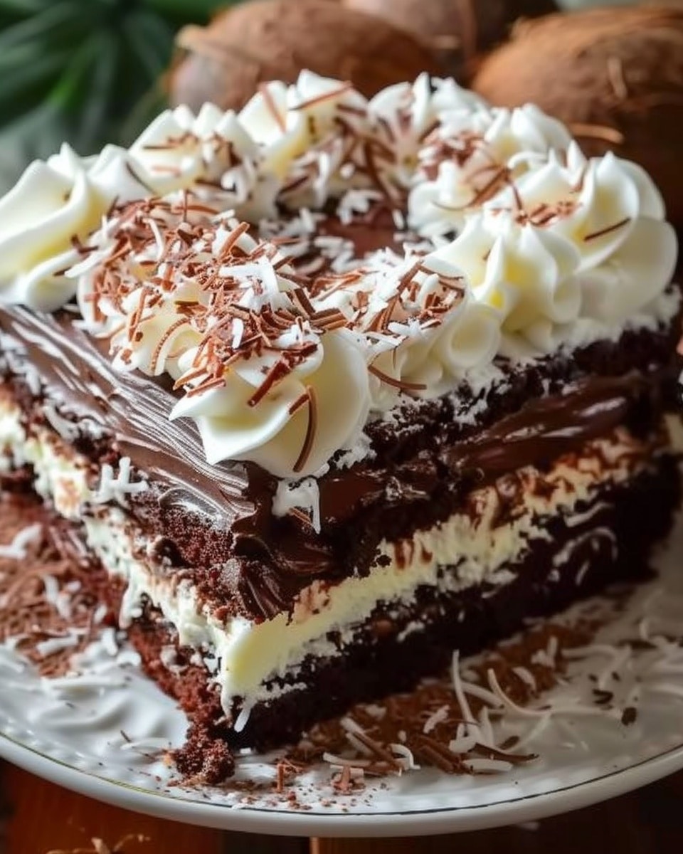 Choco Coconut Dream Cake