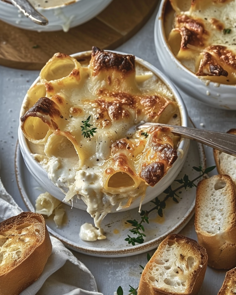 Creamy Alfredo Lasagna Soup Recipe