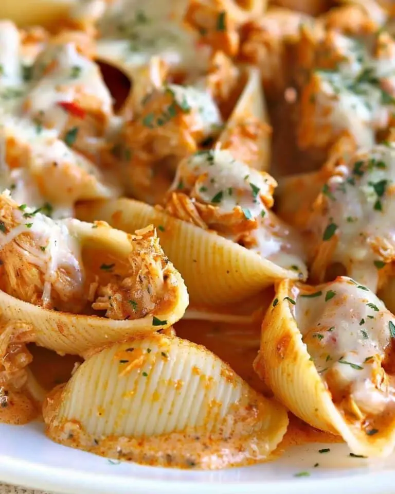 Creamy Cajun Chicken Stuffed Shells