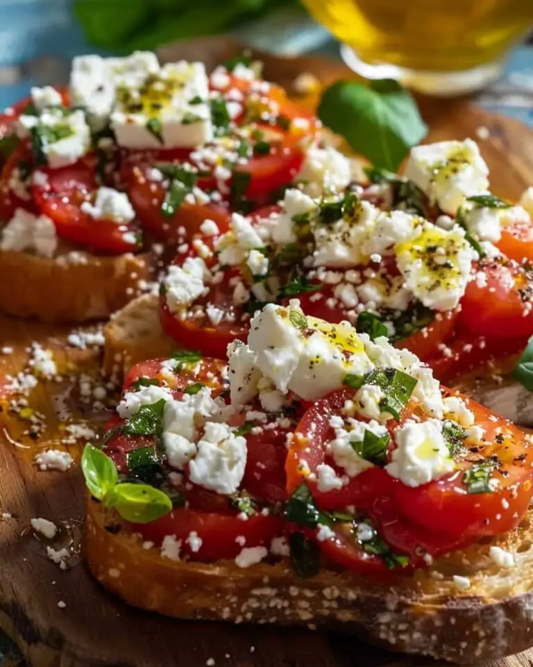 Cretan Dakos Salad (Greek Tomato & Feta Toast)
