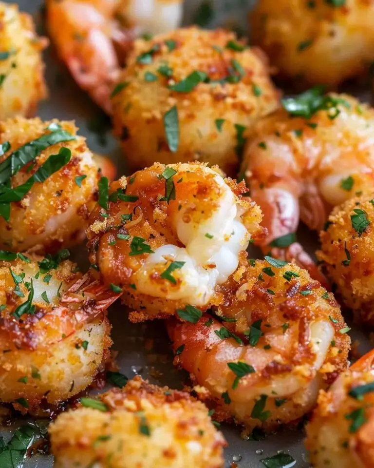 Crispy Cheesy Garlic Shrimp Bombs