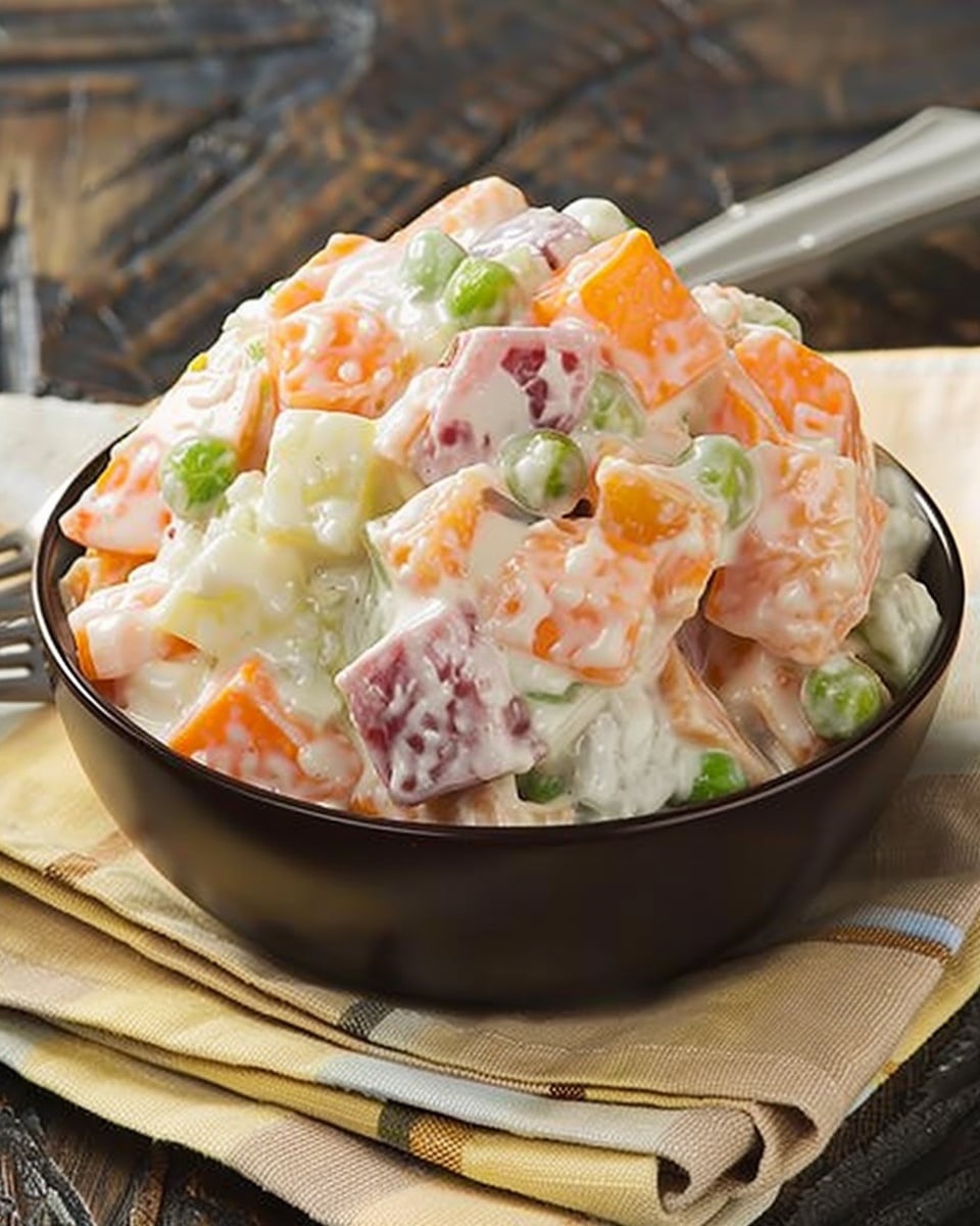 Easy Russian Salad Recipe