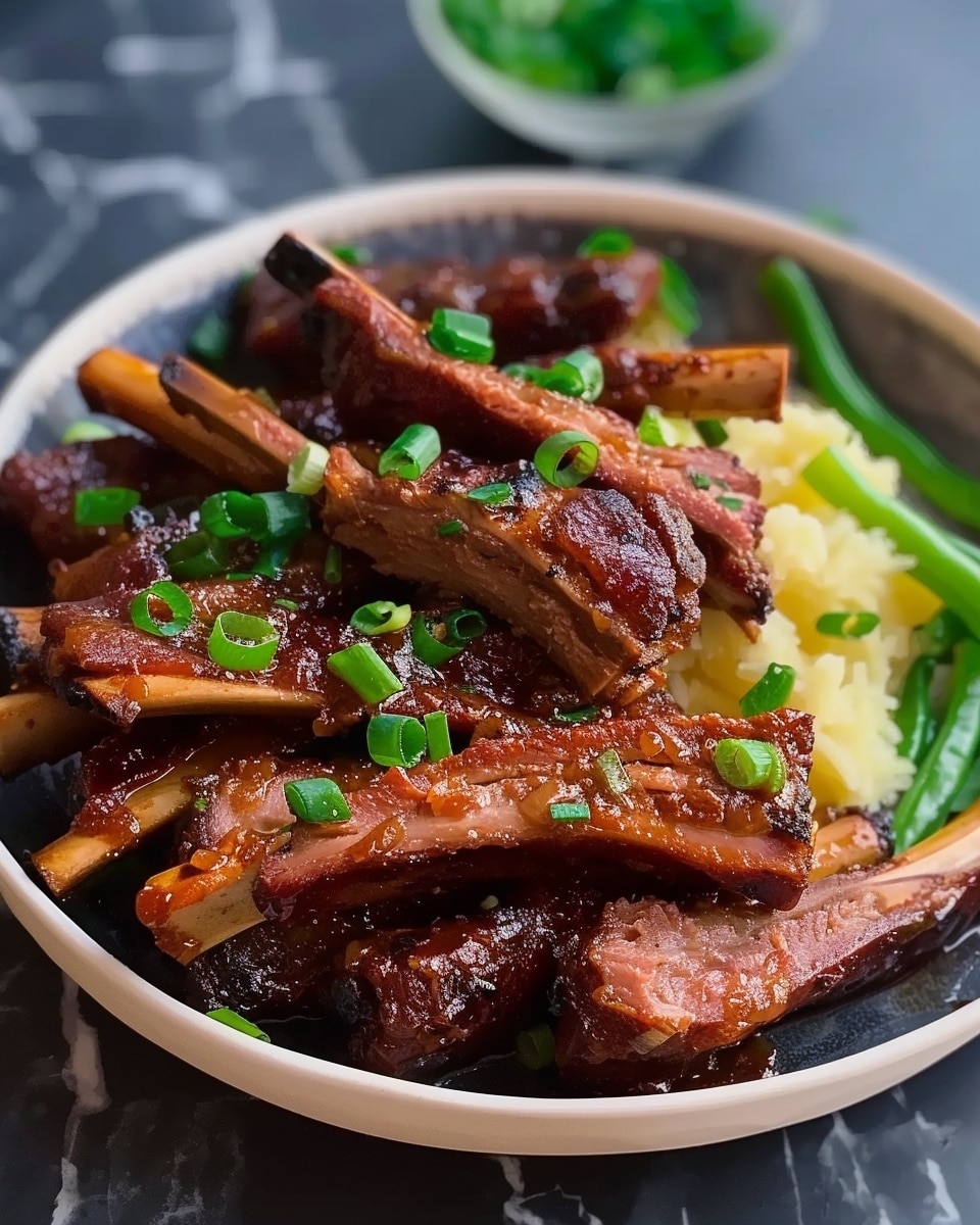 Fall-Off-The-Bone Chinese Red Braised Ribs